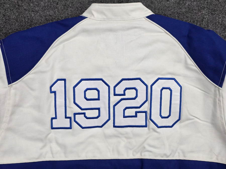 Royal Blue and white Flame Race Jacket, Zeta Phi Beta Racing Bomber Ja ...