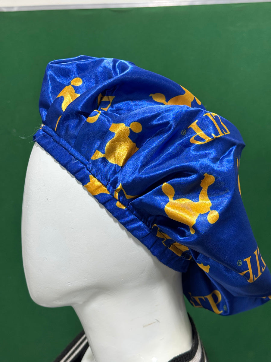 Sigma Gamma Rho Satin Hair Bonnet , Sorority Sleep Cap for Healthy Hair & Style Protection, Gift for her