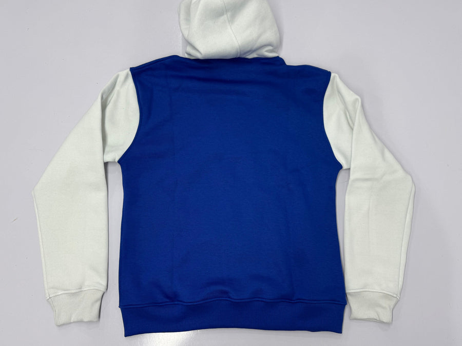 Zeta Phi Beta Embroidered Hoodie – Royal Blue Satin-Lined Hood, Full Sleeves Sorority Hoodie