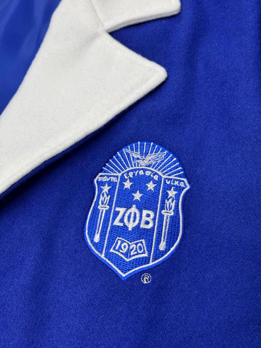 Zeta Phi Beta Wool Coat – Wool coat for women, 1920 wool coat for zpb womens