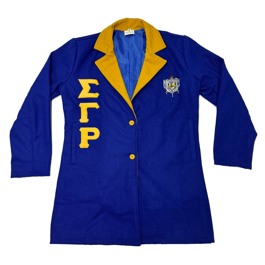 Sigma Gamma Rho Wool Coat – Wool coat for women, 1922 wool coat for SGrho womens