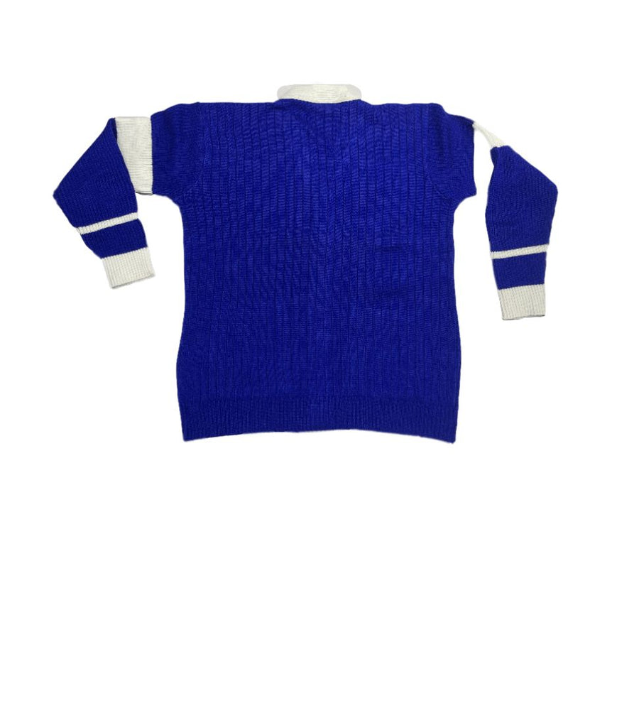 Zeta Phi Beta Striped Knitted Cardigan Sweater