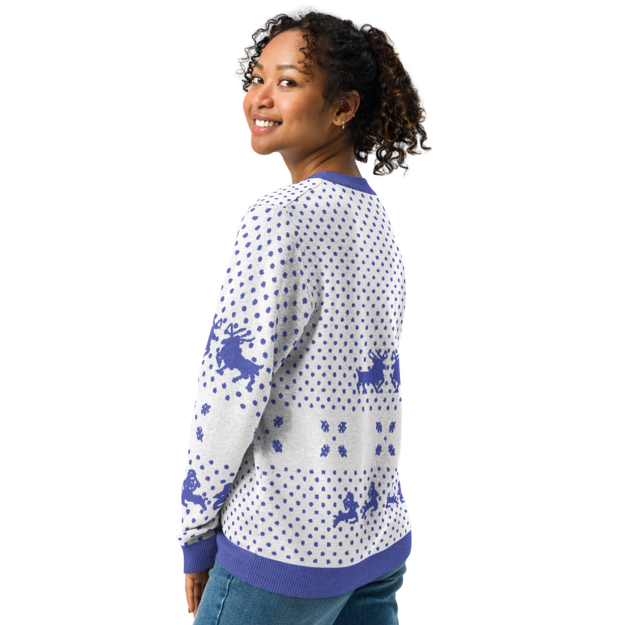 Zeta Phi Beta Knitted crew neck sweater