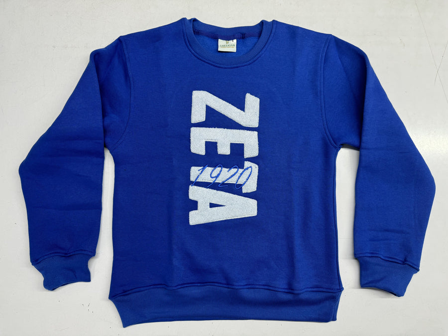Zeta Phi Beta Chenille Sweatshirt