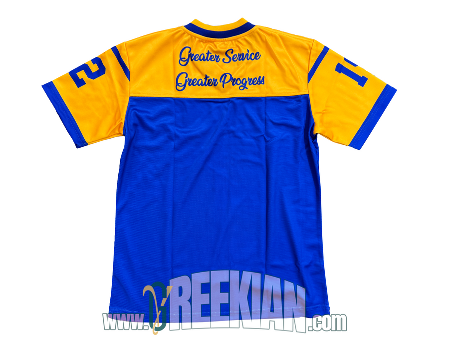 Sigma Gamma Rho Split Color Football Jersey