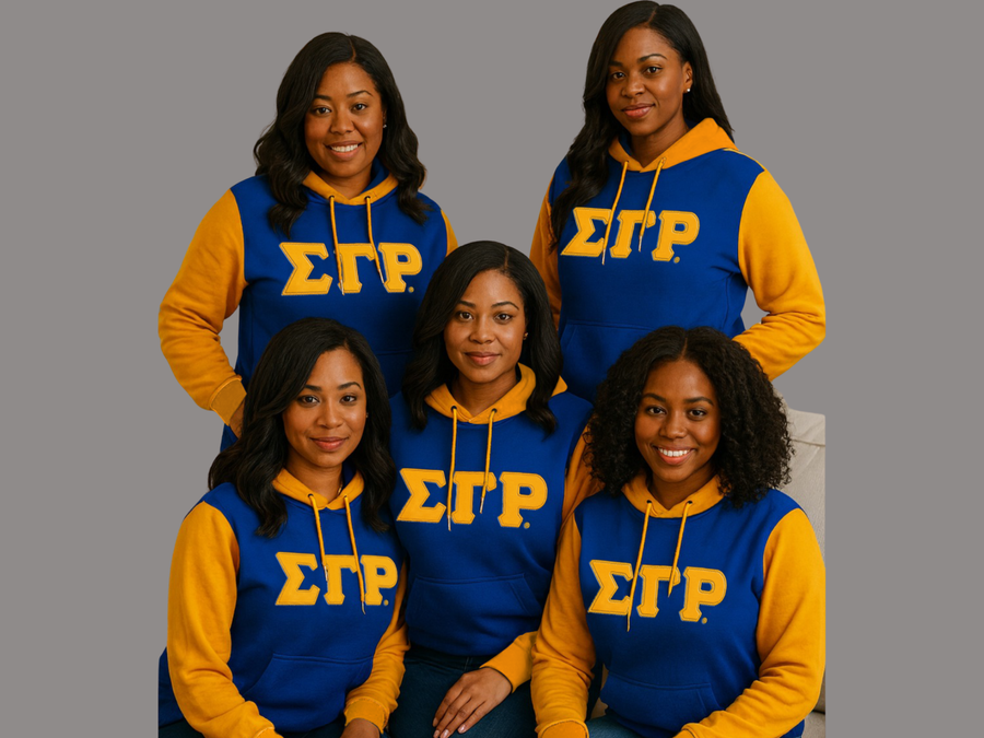 Sigma Gamma Rho Embroidered Hoodie - Sorority Apparel for Members ...