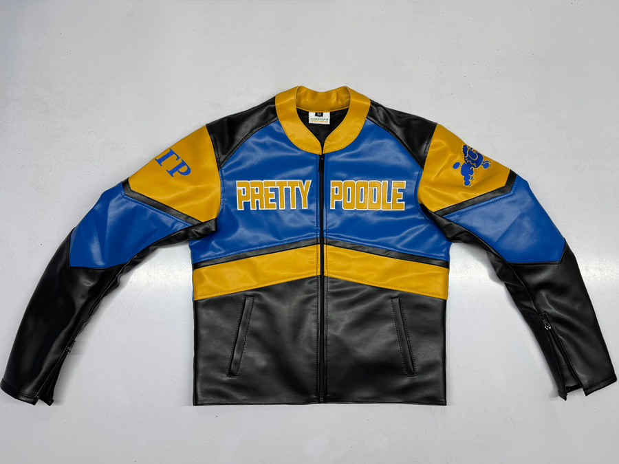 Sigma Gamma Rho Pretty Poodle Leather Jacket