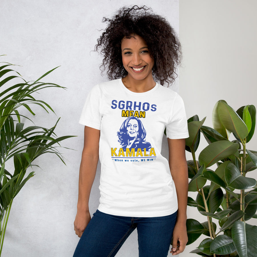 Sigma Gamma Rho Mean Kamala - Kamala Harris T Shirt