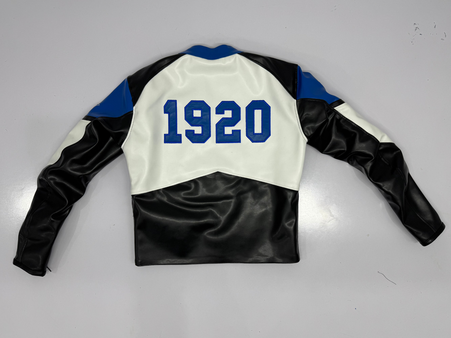 Zeta Phi Beta Finer Woman Leather Jacket